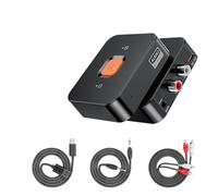 Receptor De Audio Inalámbrico - Estéreo de Alta Fidelidad - Adaptador De Audio Inalámbrico Para Transmisión De Música Y De Sonido | Para TV, Equipo de Gimnasio, Coche, Cine, Juegos, Hogar, Reuniones a