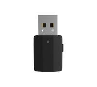 Receptor de Audio USB Bt600 y Transmisor Inalámbrico de Conexión 5.0 | Metal y Plástico Negro, Alcance Máximo 10m y Velocidad 25 Mbps, para TV y Auriculares Inalámbricos