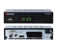 Receptor de Cable HD RED OPTICUM AX C100s con función de grabación Digital PVR I Receptor de Cable HD - EPG - HDMI - USB - Euroconector - Receptor de Audio coaxial I para Cable de TV