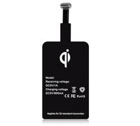 Receptor de carga inalámbrico USB-C Qi 1300 mA para Samsung Galaxy S21, A52s, A72, A32, A12, A51, A50, Google Pixel, Huawei, LG, Sony, adaptador ultrafino para carga inalámbrica