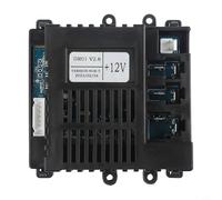 Receptor de coche eléctrico para niños DR01 V2.6, 12 V, juego de mando a distancia de 2,4 G, control con función de arranque suave para juguetes, vehículos, pieza de repuesto de material ABS (receptor