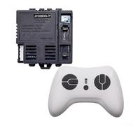 Receptor de control remoto eléctrico para vehículos infantiles JR1858RXS7P 2,4 G, compatible con coches de 12 V y juguetes teledirigidos (juego completo)