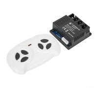 Receptor de control remoto para coches de 12 V 6 V para niños, repuesto para controladores de la serie JR como JR1705 JR1788 JR1810 (JR1958RX-2S juego completo)