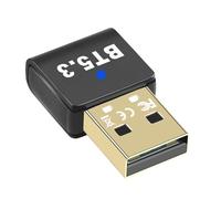 Receptor de dongle del transmisor USB, Adaptador 5.3 para PC, 5.3 Transmisor de receptor inalámbrico de escritorio, Plug y Lectura USB para el teclado de escucha del ordenador portátil