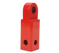 Receptor de enganche de grillete de acero al carbono,ligero,alta resistencia a la rotura,para camiones,SUV,Recuperación (rojo)