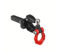 Receptor de Enganche de Remolque de Aluminio for Crawlers RC 1:10 for Tra-xxas TRX4, Axial SCX10 90046 90047, CNC(Red08)