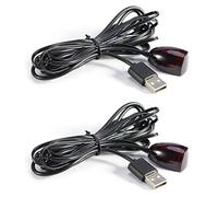 Receptor de Infrarrojos USB, Decodificador infrarrojo del Cable del Suplemento La Caja de Teledirigido USB IR para Amplificador, Caja de Cable, Receptor Satellite TV