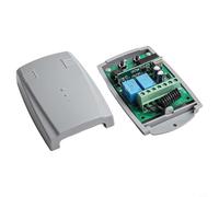 Receptor de interruptor remoto 433 de 92 MHz para motores de 12 V/24 V CC, gran almacenamiento, bajo consumo de energía, procedimiento de aprendizaje fácil