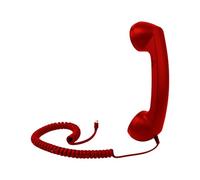 Receptor De Mango De Teléfono Retro Tipo C,Auricular Retro para Teléfonos Celulares,Adaptador De Teléfono Celular A Línea Fija,con Micrófono,para Oficinas, Viajes, Cocina, Baño Junto A La Cama