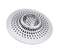 Receptor de pelo de drenaje de ducha inoxidable para remojar el fregadero de la piscina, bloque contra la oxidación, filtro de drenaje de baño, fácil instalación, receptor de pelo para baño