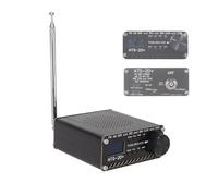 Receptor de Radio ATS 20 Plus, Si4732 Receptor de Radio Portátil Pequeño de Banda Completa FM Am MW SW y SSB LSB USB, Altavoz de 1,5 W, Antena y Carcasa de Aleación de Aluminio