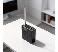 Receptor de radio ATS-20+ Plus V2 con SI4732 para dsp para bandas FM AM SSB y para pantalla OLED para ideal para monitoreo comercial aficionado