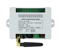 Receptor de Radio con interruptor Control remoto inalámbrico DC 12/24/36 4CH antena ventosas larga distancia 2000M,Potente capacidad de elevación,Potente capacidad(C211008 1PCS)