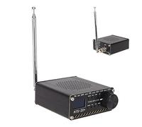 Receptor de Radio de Corta de Todas Las Bandas, ATS 20+ FM Am LW SW SSB Receptor Digital Portátil de Banda Mundial, Batería Integrada, Antena de Altavoz, Pantalla de 0,96