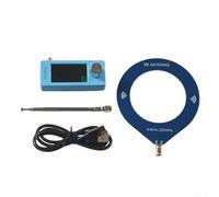 Receptor de radio de onda corta, SI4732 para dsp AM para radio FM SSB con ESP32-S3, radio de viaje portátil con pantalla IPS de 1.9 pulgadas (azul azul)