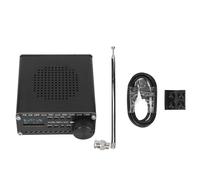 Receptor de radio digital compacto con varias interfaces, receptor FM/AM de banda mundial portátil y ligero con pantalla táctil a color, duradero.