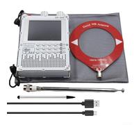 Receptor de radio DP-666 de alta sensibilidad TEF6686, banda completa FM AM de onda corta, pantalla táctil LCD de 2.8 pulgadas, batería de 5000 mAh, soporte RDS (amarillo2)