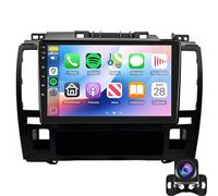Receptor de Radio Multimedia inalámbrico con Pantalla táctil de 9'' para Nissan Tiida C11 (2004-2013) - CarPlay, Android Auto, Bluetooth, navegación GPS, Radio FM, SWC, cámara de visión Tras