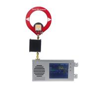Receptor De Radio Portátil De Banda Completa FM/MW/Onda Corta/LW con Amplificador De Antena Tipo Donut FáCil De Usar(Silver)