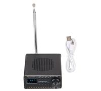Receptor de radio portátil de onda corta, receptor de radio de banda completa, radio de alta sensibilidad con procesamiento de señal digital,