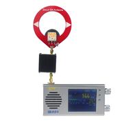 Receptor de radio TEF6686 para todas las bandas FM/MW/onda corta HF/LW, color plateado