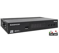 Receptor de satélite francés HD TNT ASTRA (tarjeta no incluida) - SAGEMCOM