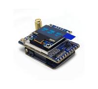 Receptor de Transmisión de Imágenes de Vídeo VRX de 6,1G-7,2G con Pantalla OLED, Módulo Receptor Analógico de Vídeo de 64 Canales para Gafas FPV