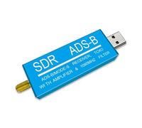 Receptor De TV USB SDR ADS-B Mode-S RTL2832U Amplificador De RF Incorporado Filtro De Paso De Banda De 1090 MHz Radio SDR Banda Sintonizador De TV Escáner Stick