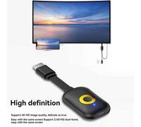 Receptor de vídeo para proyector de pantalla inalámbrico 4K, duplicación de pantalla, adaptador de pantalla wifi inalámbrico 2.4G/_M