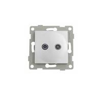 Receptor empotrado de TV/FM/SAT, con conectividad e interfaz avanzada, ideal para instalaciones de entretenimiento y comunicación.