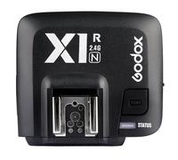 Godox X1R-N 2,4 GHz Receptor inalámbrico Hot-Zapatilla D70/D70s/D80/D90/D1200/D300/D300S/D600/D700/D750/D800/D810/D3000 Serie/D5000 Series. /D700 Serie 0 para Nikon DSLR, Color Negro