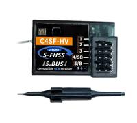Receptor HV de alta frecuencia C4SF 2 4 GHz para FutabaS FHSS FHSS SBUS 3PV 3PK 4PKS 7PK T14SG receptor a prueba de salpicaduras