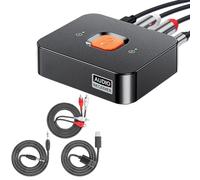 Receptor Inalámbrico para Estéreo del Hogar - Baja Latencia | Adaptador De Audio Inalámbrico Para Transmisión De Música Y De Sonido,Para TV, Equipo de Gimnasio, Coche, Cine, Juegos, Hogar, Reuniones a