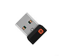 Receptor inalámbrico unificando adaptador USB para mouse y teclado que conecta hasta 6 dispositivos compatible con M905 M325 M585 M510 M705 M950 K400 M570 plástico negro y configuración de juego para