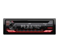 Receptor multimedia JVC KD-DB622BT Negro 1 DIN 200W Bluetooth DAB+