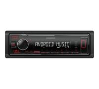 Receptor multimedia para coche Kenwood KMM-105RY Negro 1 DIN 50W