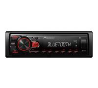 Receptor multimedia Pioneer MVH-230BT Negro 1 DIN 200W Bluetooth USB