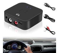 Receptor NFC Bluetooth 5.0: Adaptador de Audio Inalámbrico HiFi con Conector AUX RCA de 3,5 mm para Productos Digitales con Función NFC