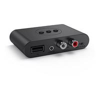 Receptor NFC Bluetooth 5.2, Receptor Bluetooth para Sistema de Sonido de Transmisión de Música, Conector 2RCA de 3,5 Mm Compatible con Adaptador USB de Reproducción de Disco U