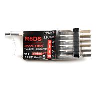 Receptor R6DS 2.4G 6CH PPM PWM SBUS Salida compatible con AT9 AT9S AT10 AT10II Transmisor Control Remoto Coche Control Remoto Piezas de Juguete