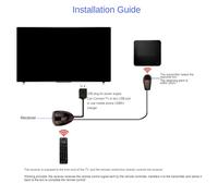 Receptor repetidor extensor remoto infrarrojo IR Adaptador USB Transmisor Se aplica a dispositivos de control de 2 m con luces
