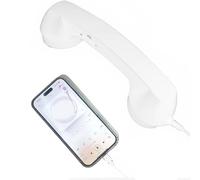 Receptor retro para teléfonos móviles - 7,87 x 2,36 x 1,18 Tipo-C Cómodos retro con micrófono | Teléfono antiguo estilo para oficinas que llaman casa mesilla de noche baño escritorio salón