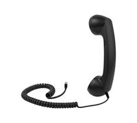 Receptor retro para teléfonos móviles - 7,87 x 2,36 x 1,18 Tipo-C Cómodos retro con micrófono | Teléfono antiguo estilo para oficinas que llaman casa mesilla de noche baño escritorio salón