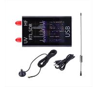 Receptor SDR de 100 KHz a 1,7 GHz, banda completa UV HF RTL-SDR, USB, banda ancha de onda corta, radio definida por software