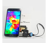 Receptor sintonizador de TV WOSTOKE Micro USB Digital DVB-T DVB-T2 para Android 10 y versiones inferiores de teléfonos móviles