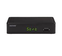 Denver DTB-148 descodificador para televisor Ethernet (RJ-45), Terrestre Full HD Negro