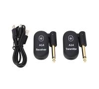 Receptor Transceptor de Guitarra Eléctrica, Receptor Transmisor de de Guitarra USB de 2,4 GHz con Conector de 6,35 Mm para Violín bajo