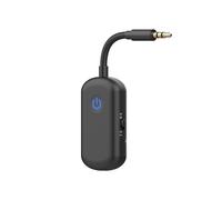 Receptor Transmisor 6.0 2 en 1 Jack AUX de 3.5mm Llamada Manos Libres Adaptador de Audio Inalámbrico para Kit de Coche PC Auriculares