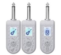Receptor transmisor inalámbrico de guitarra de 2,4 G, calidad de sonido profesional para instrumentos de bajo y guitarra eléctrica