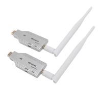 Receptor Transmisor Inalámbrico de Interfaz Multimedia HD, Convertidor Extensor de Vídeo de Baja Latencia de 50 M Plug and Play Portátil de Fácil Configuración 4K para Monitor